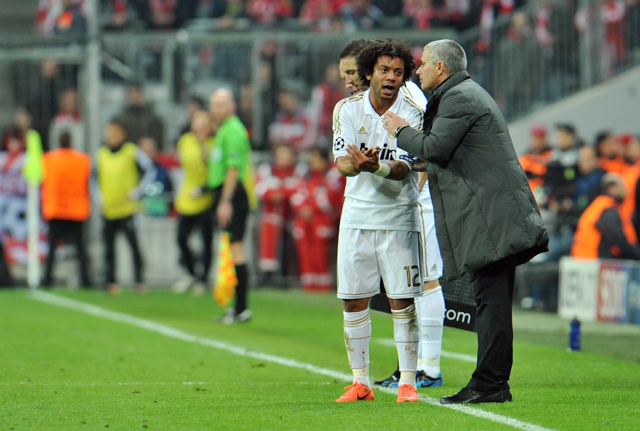 Marcelo empezó su camino como mejor lateral izquierdo del mundo de la mano de José Mourinho.