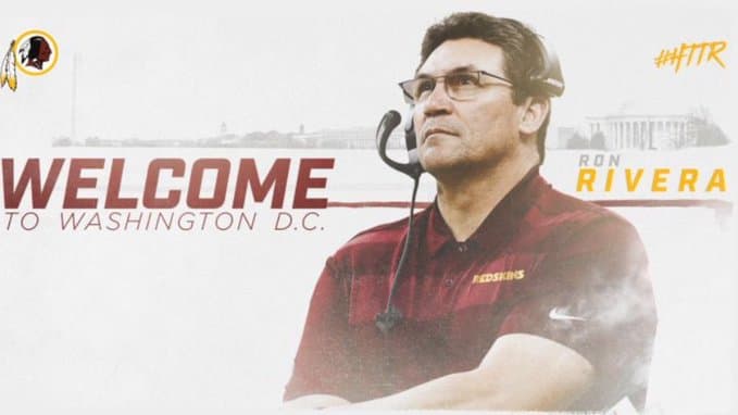 Oficial: Ron Rivera fue presentado como nuevo coach de los Redskins