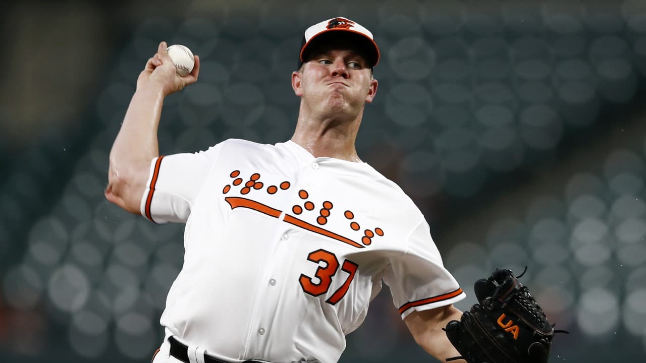 Los Baltimore Orioles usan uniforme en código Braille