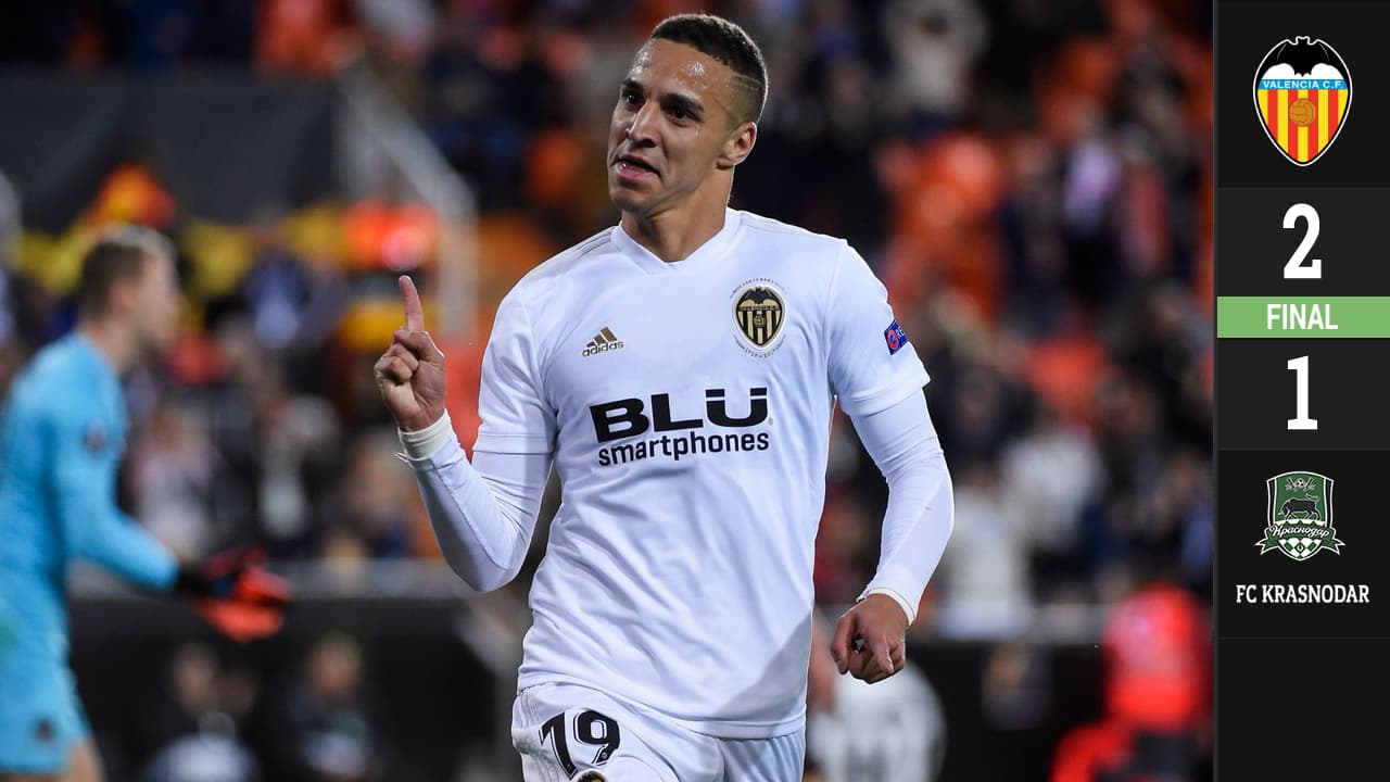 El Krasnodar vive en la Europa League con todo y doblete de Rodrigo 