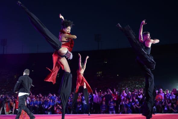 Mucha diversión y baile se vivió en la gran inauguración.