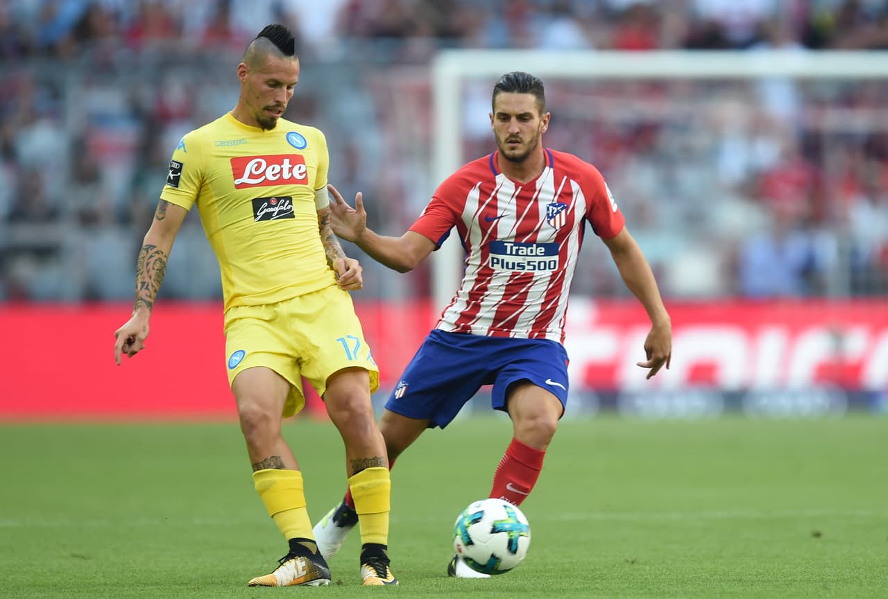 Marek Hamsik, el eterno eslovaco del Napoli, fue el hombre que llevó los hilos del club italiano.