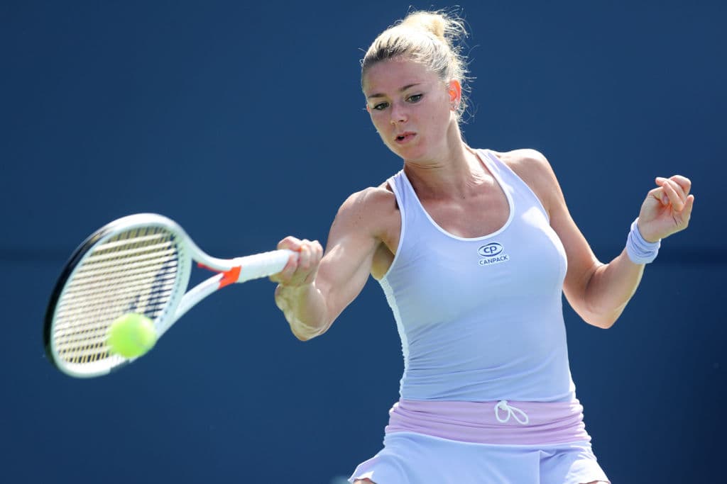 La italiana Camila Giorgi es una europea de nacimiento que, con su ascendencia y el entrenamiento de su pasdre argentino, tiene un especial toque latino en este US Open.