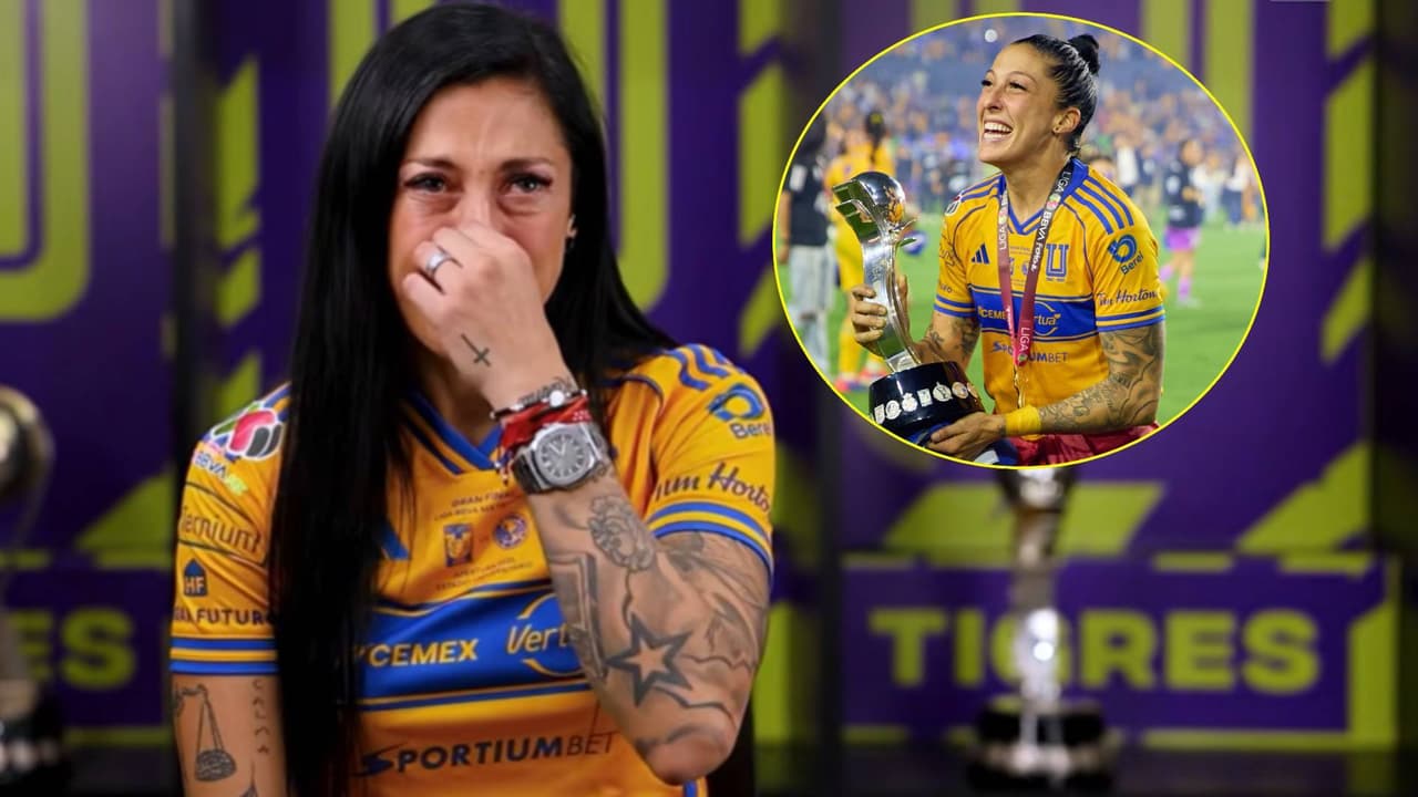 Jennifer Hermoso se despide como jugadora de Tigres Femenil entre lágrimas