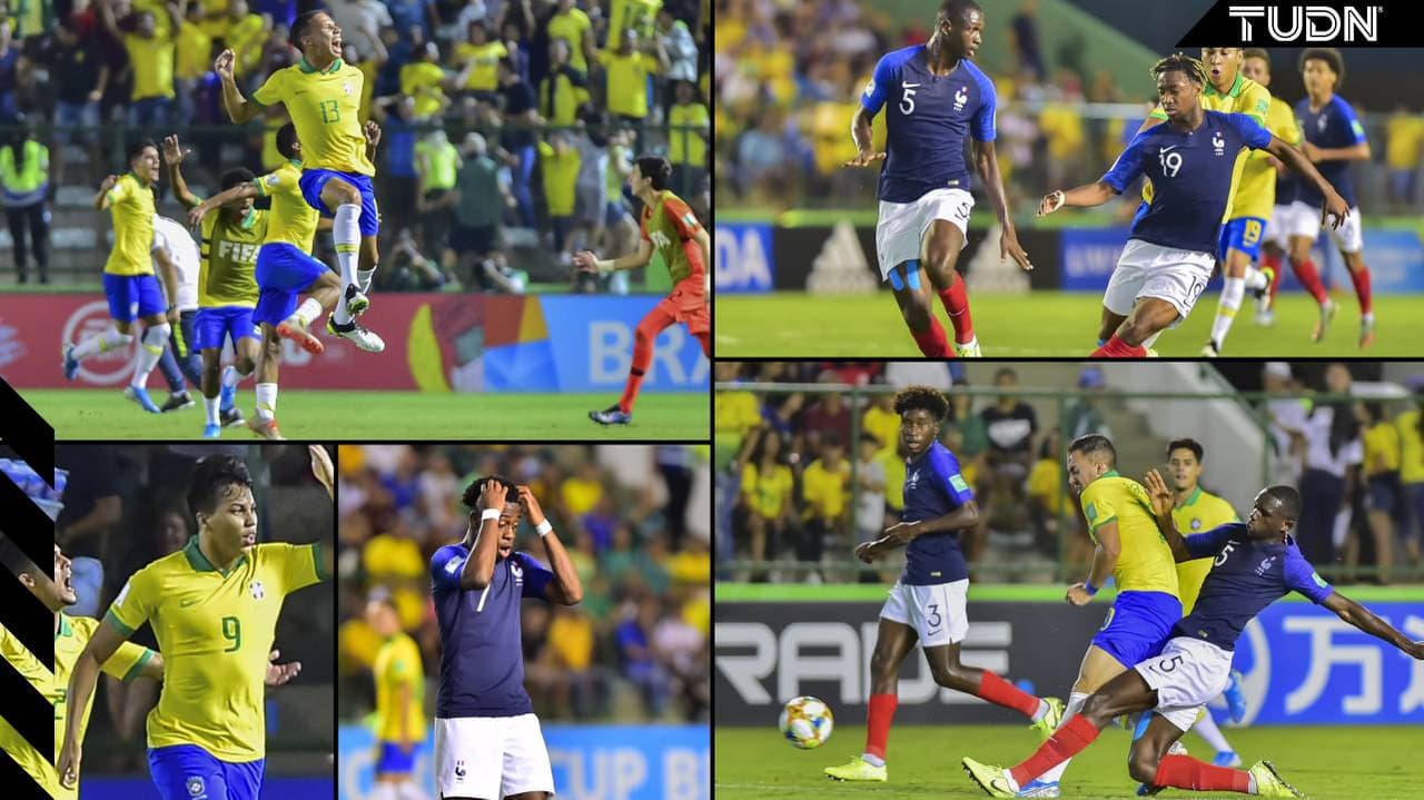 Francia cayó en Brasilia 3-2 ante la verdeamarela que ahora se medirá ante México en la final del torneo.