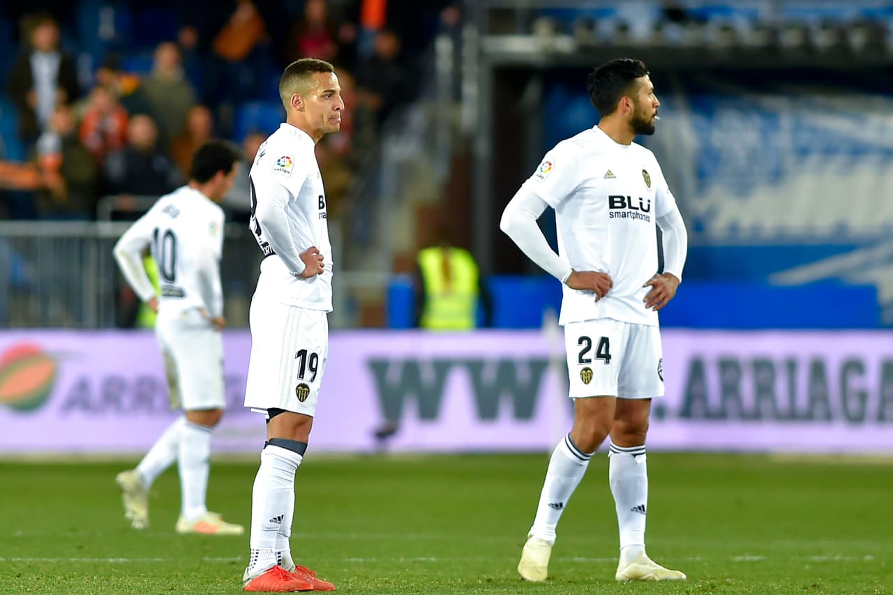 El Valencia se quedó en 22 puntos ubicado en el puesto 11, a nueve de distancia de la zona de Europa League.