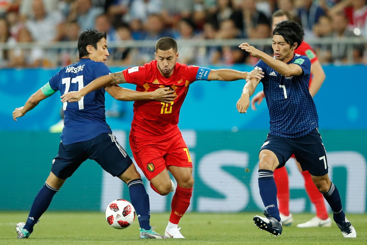 Aunque no fue el protagonista principal del partido, Hazard pudo aportar una asistencia en el triunfo 3-2 sobre Japón.