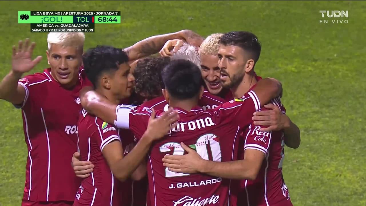 ¡Al fin entró! Paulinho aparece y Toluca encuentra el gol