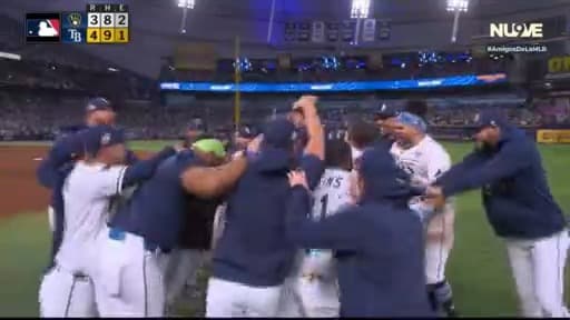 ¡Rays se niega a caer! Tampa Bay evita la barrida y derrota a Brewers en el Juego 4