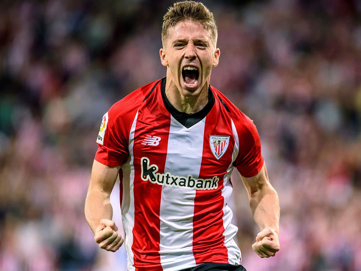 El mediocampista Iker Muniain había anotado el gol del Athletic al minuto 32 del partido.