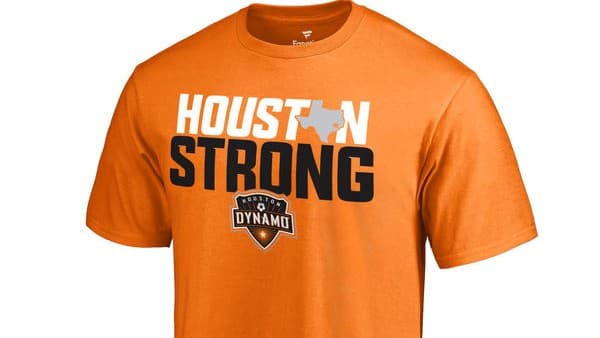 La MLS lanza camisetas "Houston Strong" en conjunto con la Cruz Roja para beneficiar a los afectados por el huracán Harvey