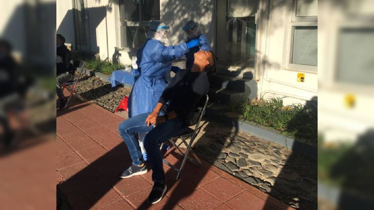 Realizaron pruebas para la detección del coronavirus a jugadores del primer equipo varonil, cuerpo técnico, staff y directiva.