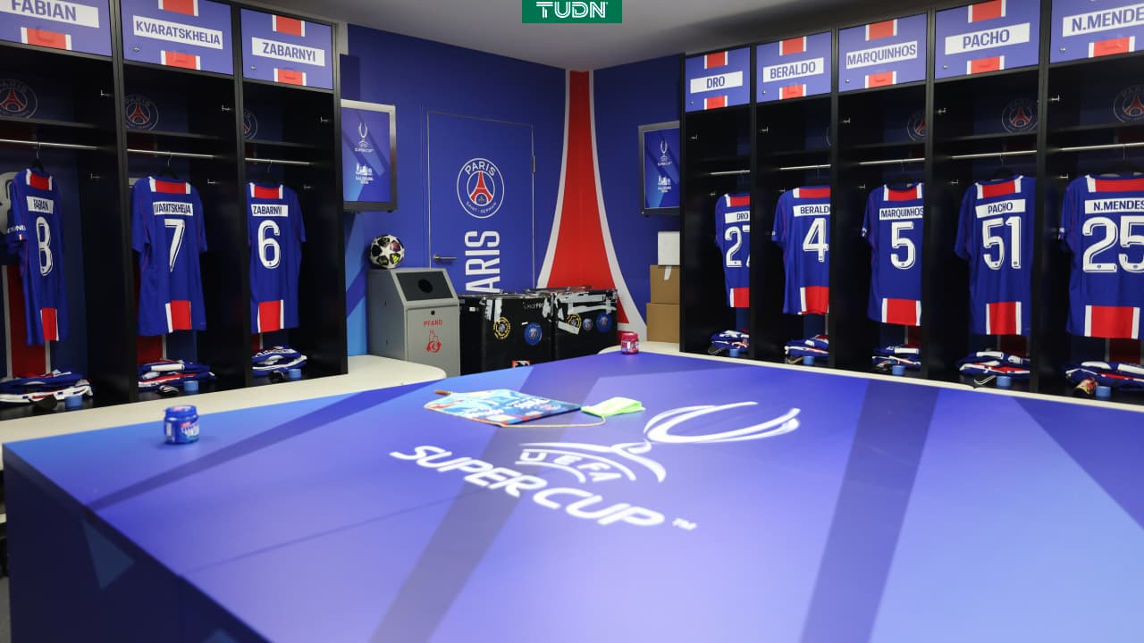 ¡Alineaciones confirmadas del PSG y Aston Villa por la Supercopa de Europa!