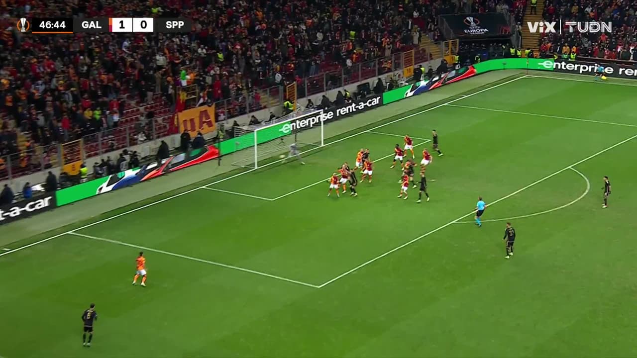 ¡GOL!  anota para Sparta Prague. Ángelo Preciado