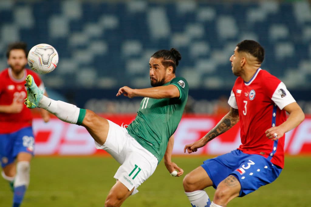 Ben Brereton anota el único tanto del partido y le da la victoria a 1-0 a Chile sobre Bolivia en la jornada dos de la Copa América 2021.