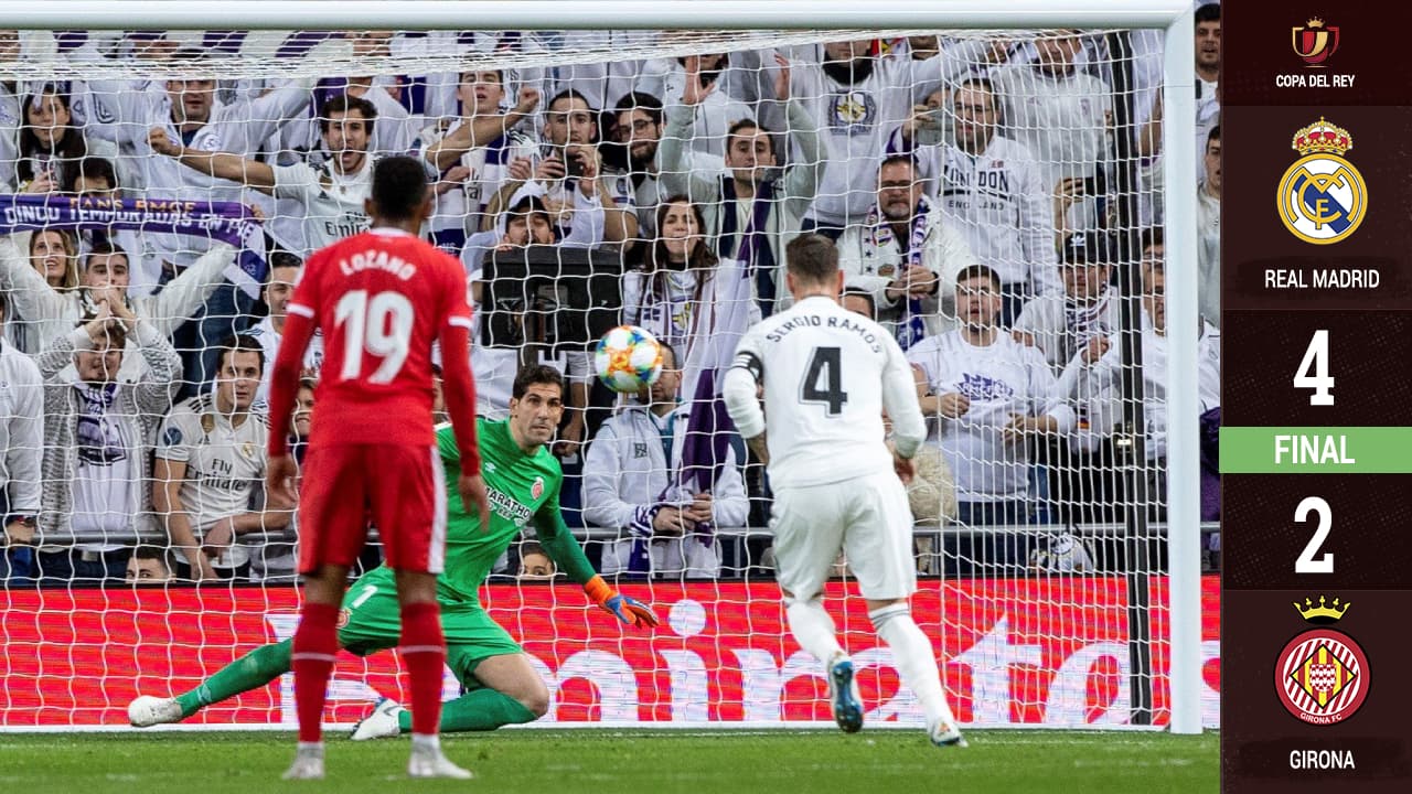 Hondureño 'Choco' Lozano héroe y villano en el Real Madrid-Girona de Copa del Rey