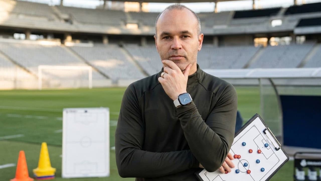 Andrés Iniesta comienza su carrera como director técnico con Gulf United