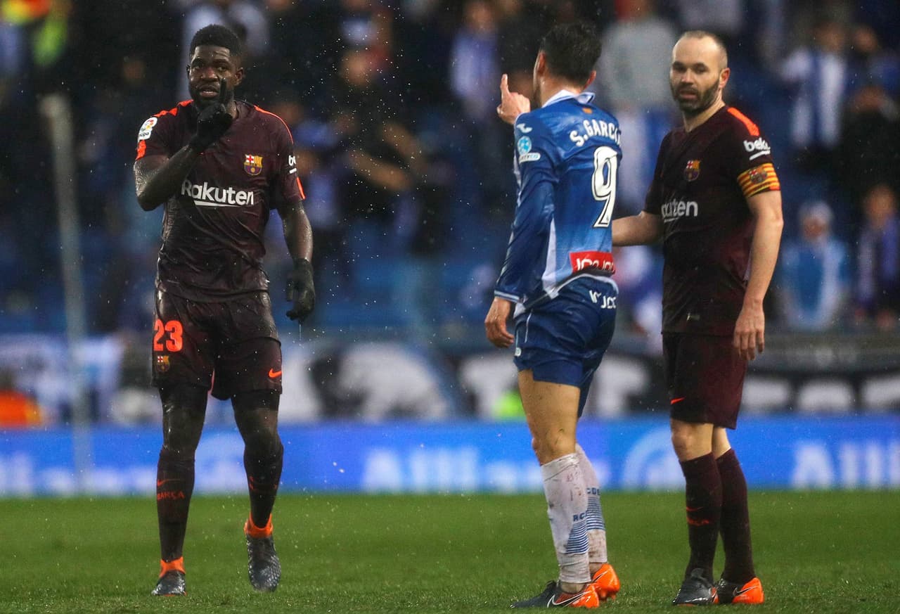 El partido al final se calentó, pero no pasó del 1-1 dejando al Barça con 58 puntos en el liderato de La Liga y al Espanyol con 25 unidades, en la casilla 15.
