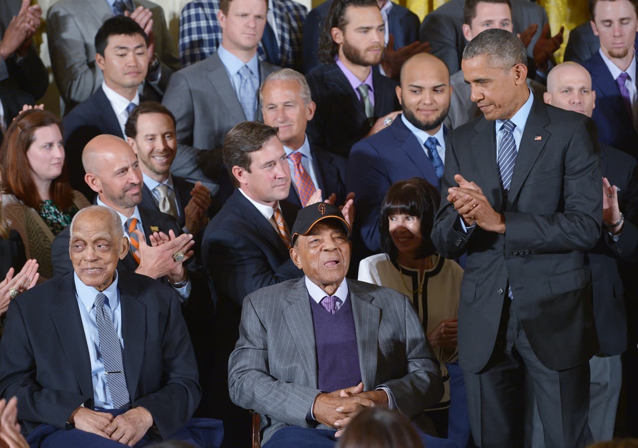 Obama recibió al equipo en la Casa Blanca por tercera vez en cinco años.