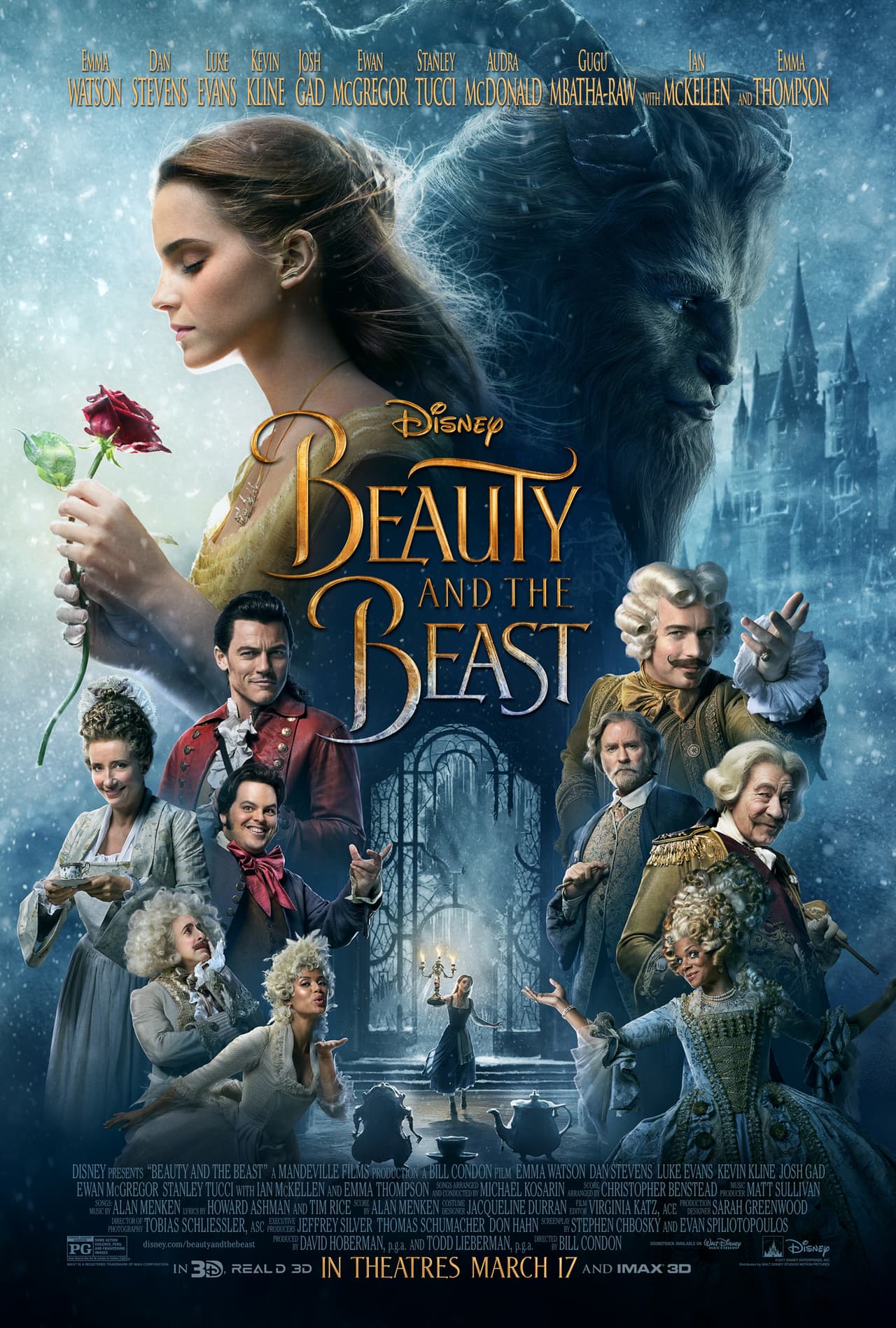 17. Beauty and the Beast (2017) - $1 263 millones de dólares
<br>