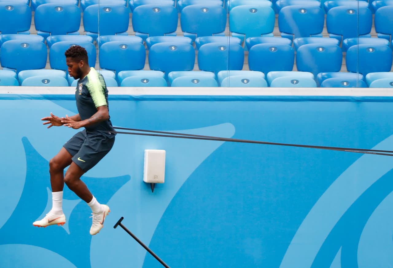 El jugador sigue en medio de su concentración con Brasil en el grupo E, aunque ya como nuevo refuerzo de Manchester United.