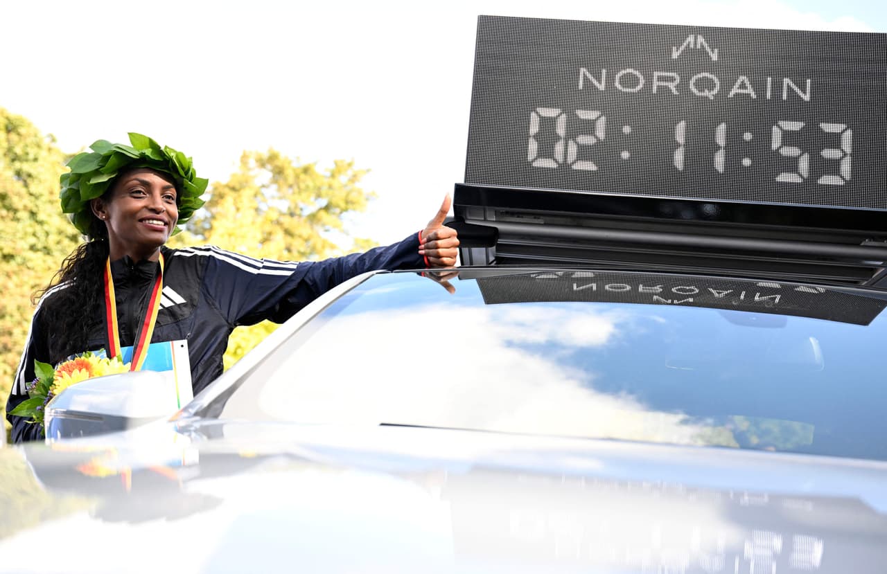 Pulverizan récord mundial: Tigist Assefa 'vuela' en maratón de Berlín