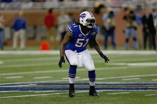 Brandon Spikes, linebacker (AP-NFL).