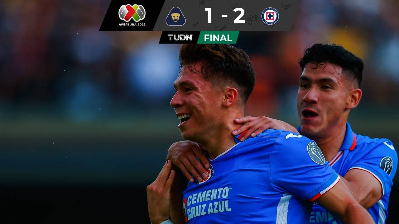 Cruz Azul vence a Pumas en su casa y avanza en la clasificación
