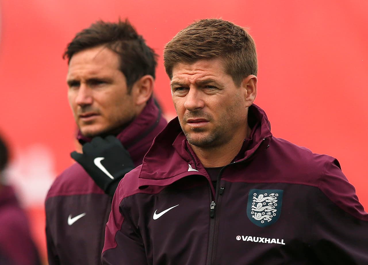 Frank Lampard y Steven Gerrard podrían estar en los planes de la federación de Inglaterra
