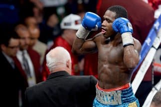 Adrien Broner va contra Emmanuel Taylor.