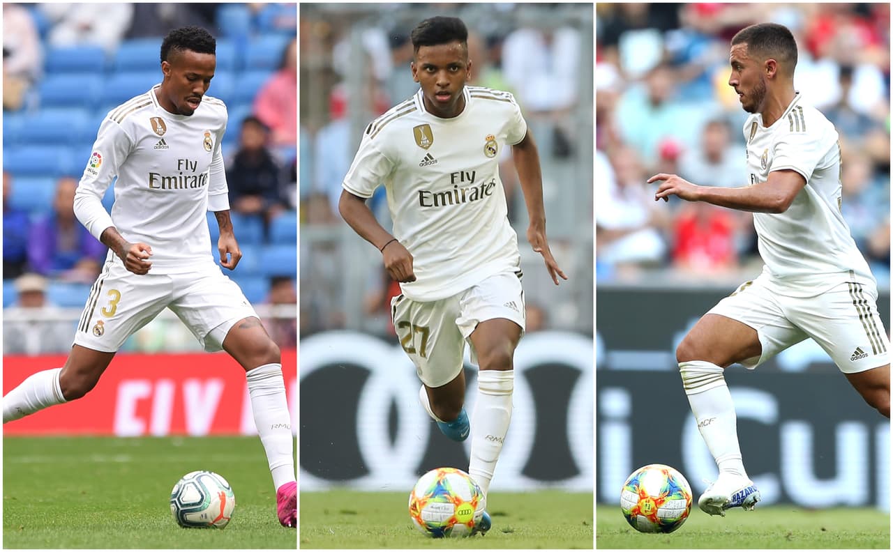 Los refuerzos del Real Madrid: Eden Hazard, Alphonse Areola, Militao, Ferland Mendy, Rodrygo y Luka Jovic.