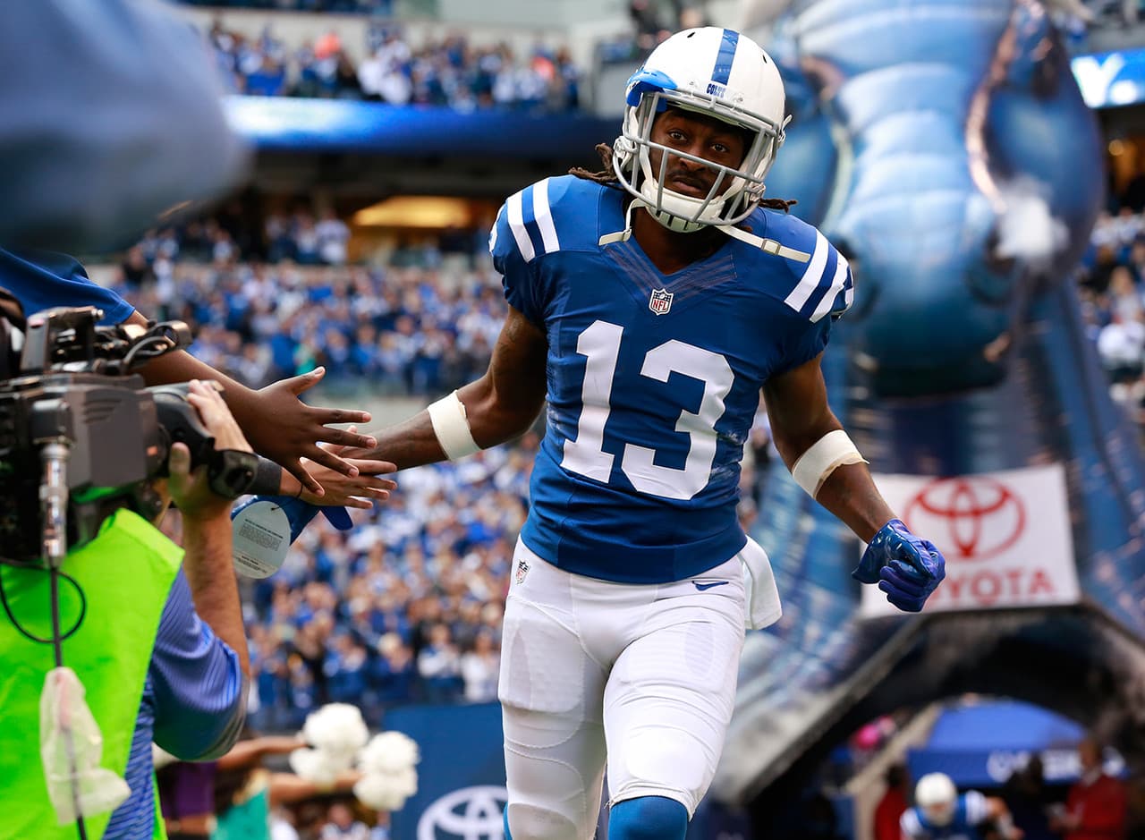 6. T.Y. Hilton, WR, Indianapolis Colts.- 27 puntos.