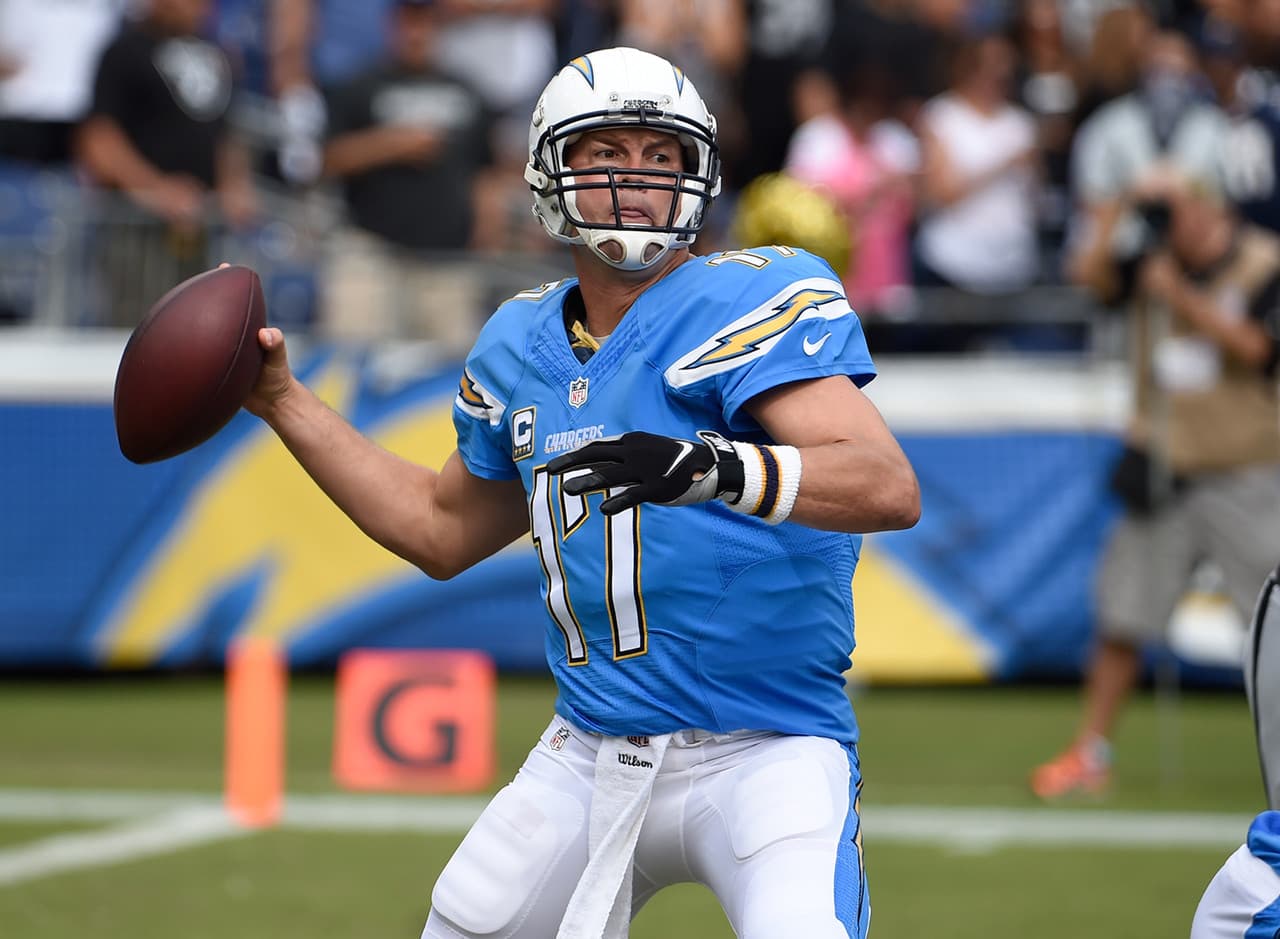 7. Philip Rivers, QB, San Diego Chargers.- 25.44 puntos.