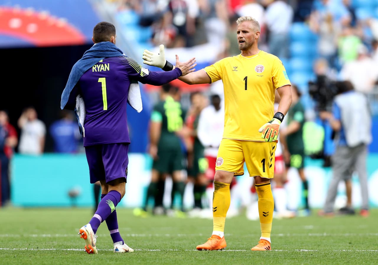 En fotos: Dinamarca y Australia se repartieron los puntos en Samara con un empate a un gol