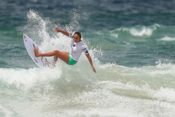"Cuando estás ahí fuera y te encuentras con una ola que quieres montar, es como que todo lo demás en el mundo desaparece."