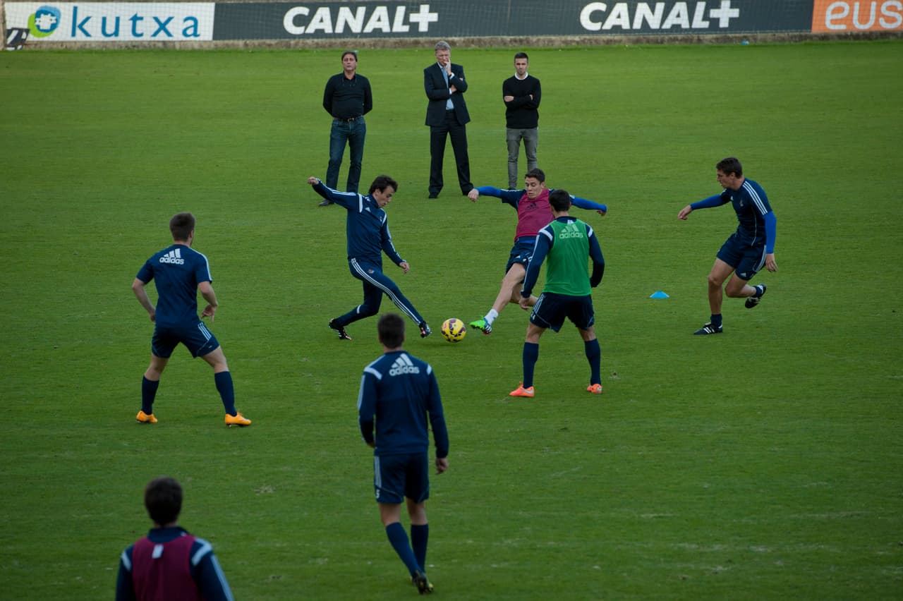 El Racing de Santander vs Real Sociedad de Copa del Rey del 2014 se suspendió por protesta.