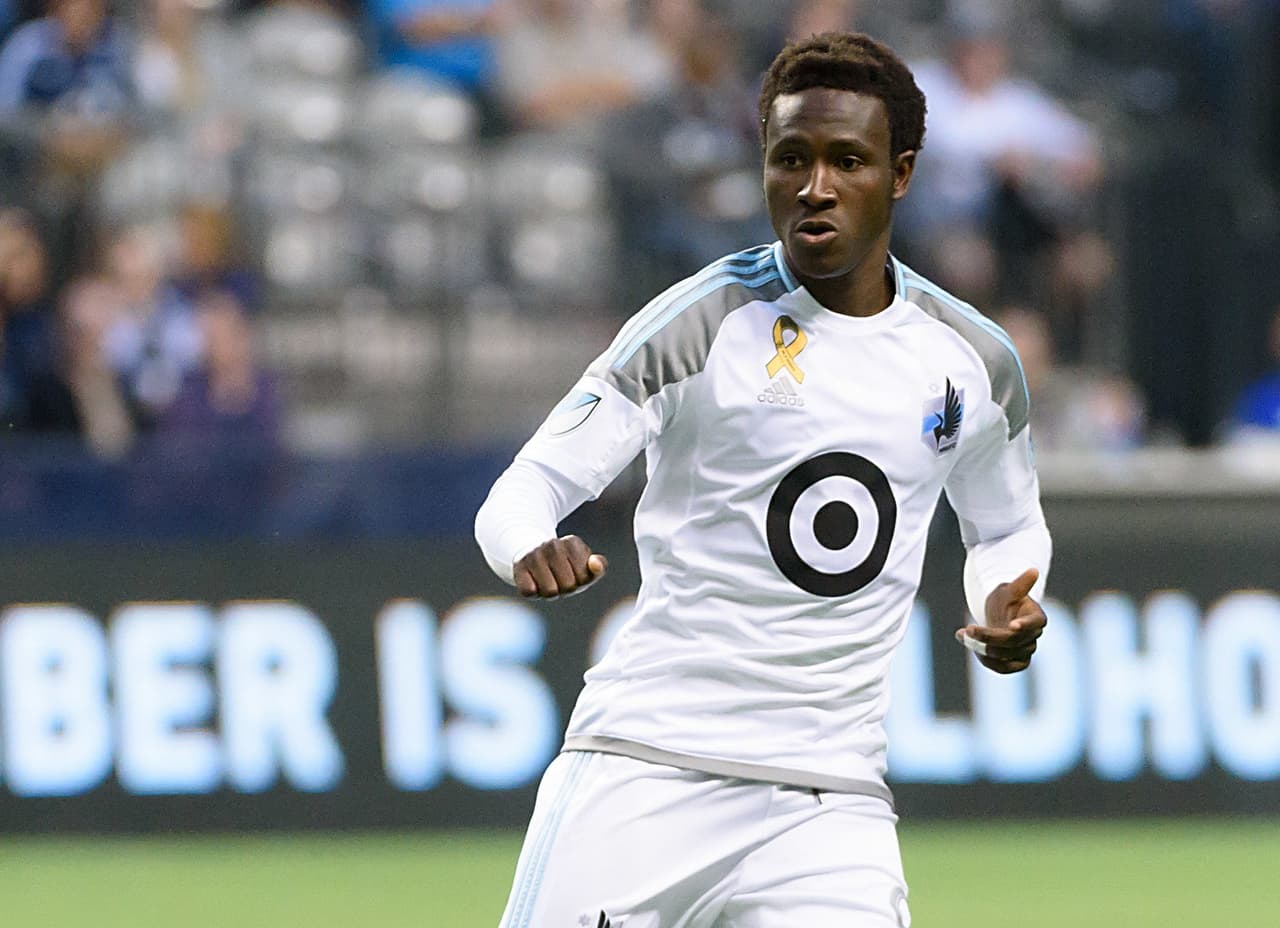 Desde el SuperDraft a la titularidad en la MLS. Abu Danladi es otra de las 'armas' de unos 'Loons' que concluyen el ciclo 2017 de la liga con una sonrisa. (USA Today Images)