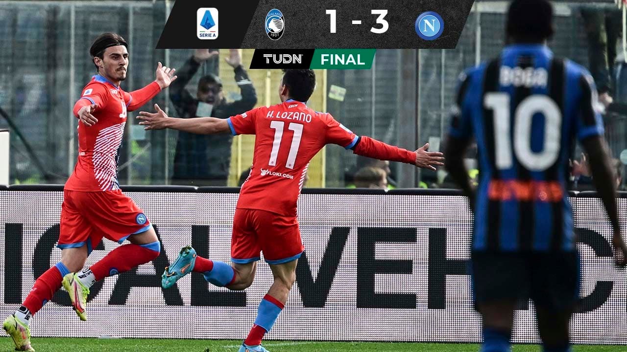 Con asistencia del Chucky, Napoli vence al Atalanta