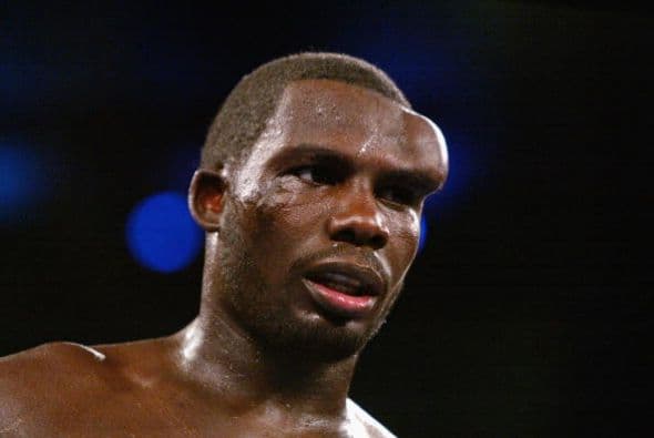 Hasim Rahman y su chichón.