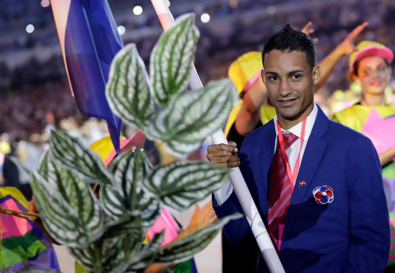 Luguelín Santos y República Dominicana también estuvieron presentes en la ceremonia.