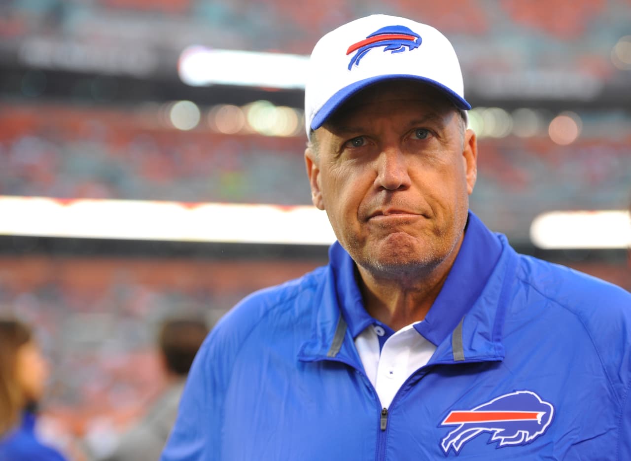 Tras algunos buenos años en los Jets, Rex Ryan llegó para esta temporada a Buffalo donde ha empezado la campaña con marca de 2-2 (AP-NFL).