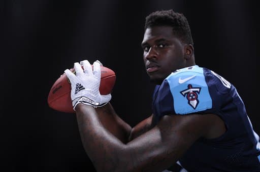 Checa las primeras fotos de la selección 40 global del Draft 2015, WR egresado de Missouri, con los Tennessee Titans (AP-NFL).