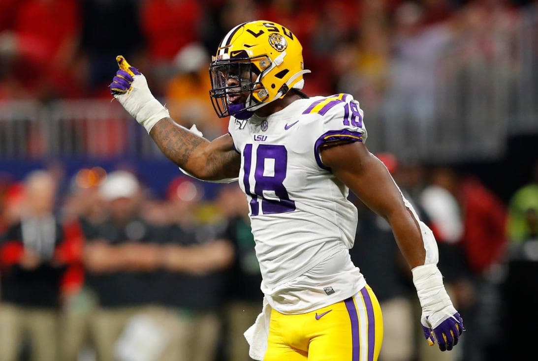 <b>K’Lavon Chaisson</b> (LB) | Pick 20
<br>Equipo: 
<b>Jacksonville Jaguars</b>
<br>College: LSU