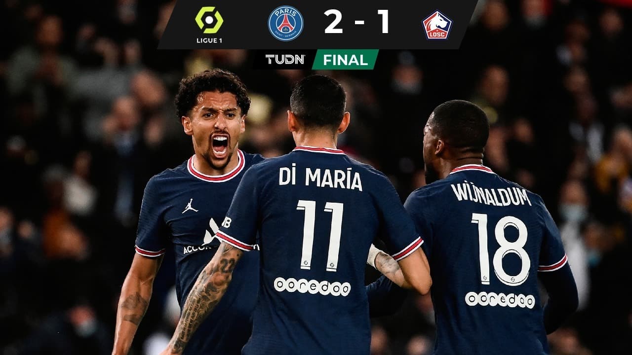 El PSG logró la remontada ante el Lille... sin Lionel Messi