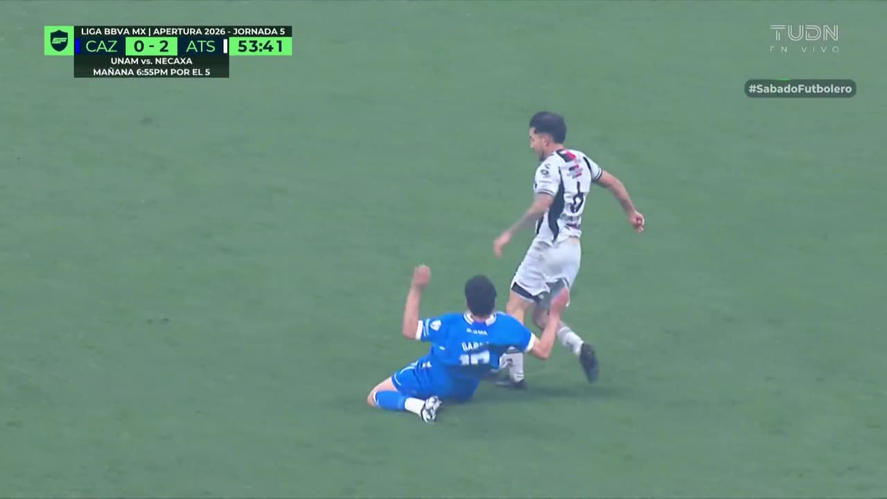 ¡Monzón vs Mier! Por poco cae el tercero del Atlas vs. Cruz Azul