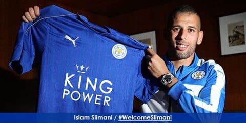 Leicester pagó una cifra récord por Islam Slimani