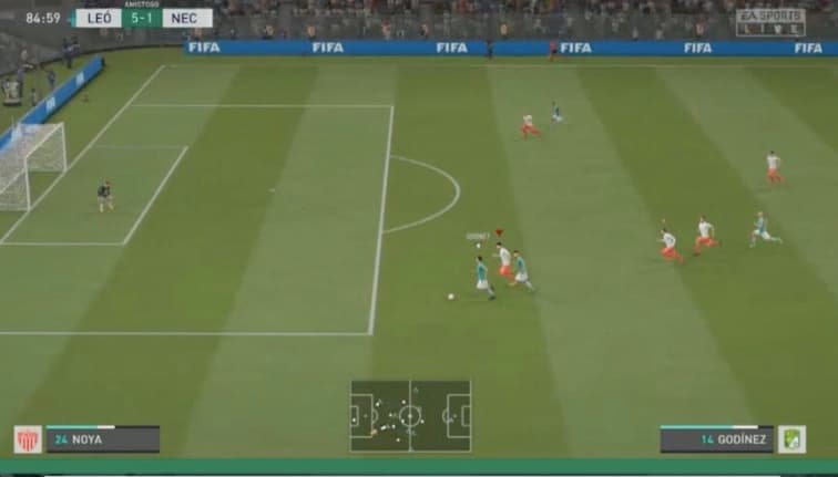 Nicolás Sosa demustra quien es el verdadero lídel de la eLiga MX y gole a Kevin Mercado para continuar con su invicto.