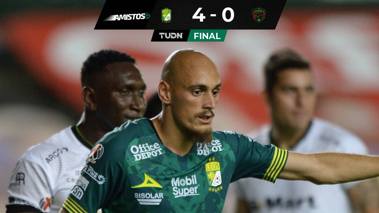 León golea a Juárez y jugará la final del cuadrangular contra Pachuca.