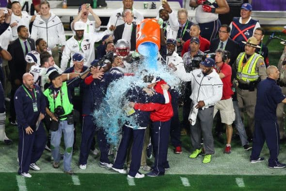 Los New England Patriots ganaron su cuarto Super Bowl y Tom Brady se colocó como uno de los mejores quarterbacks de la historia de la NFL (Foto: Mario Castillo).