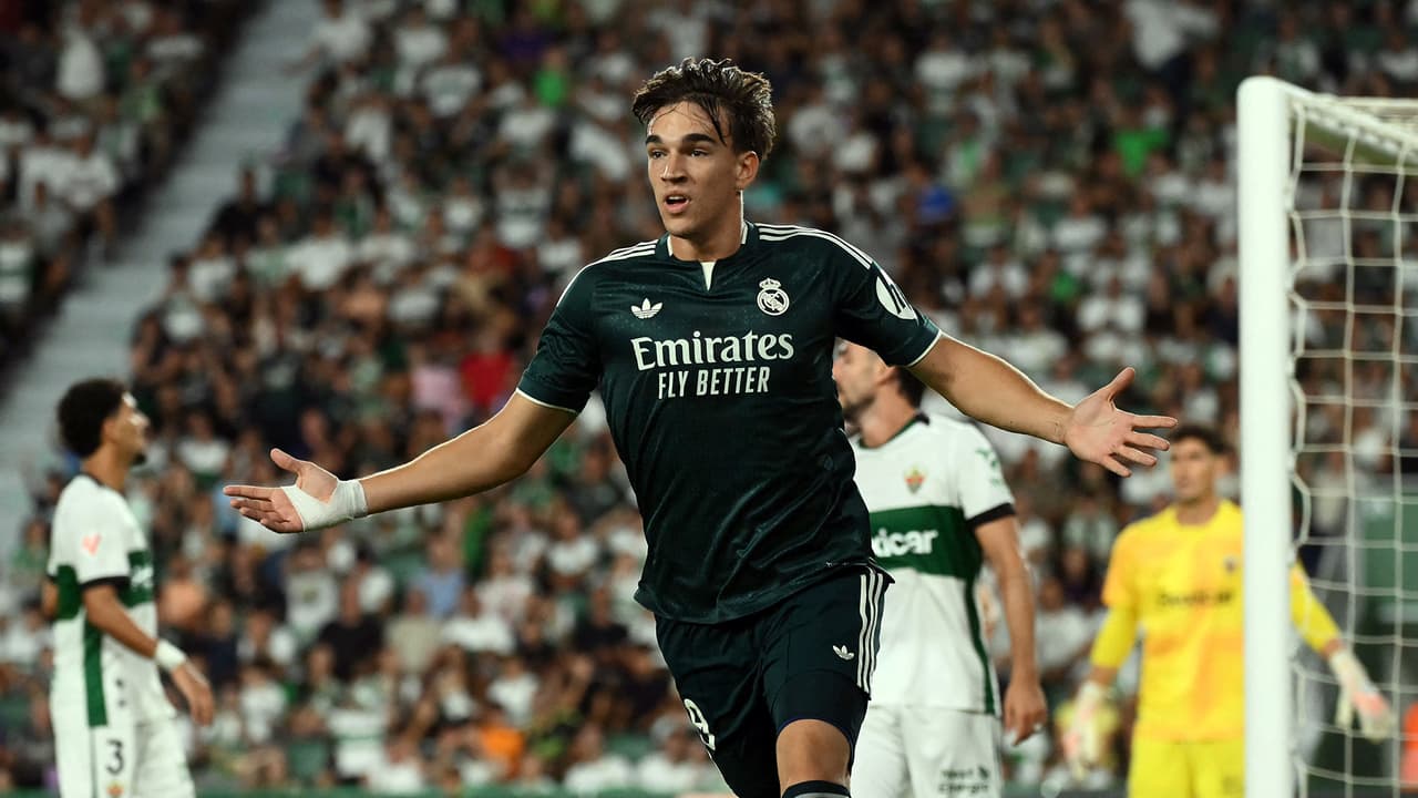 Real Madrid derrota con problemas al Elche de Anselmi en la Jornada 8